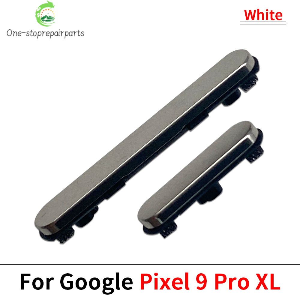 10Pcs. New For Google Pixel 9 / Pixel 9 Pro / Pixel 9 Pro XL Power Volume Side Button Key Replacement Parts Google Pixel phone repair parts