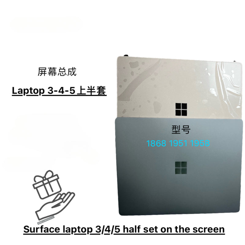 Microsoft Surface Laptop 3/4/513 inch touch LCD screen top half 1868 1951 1958