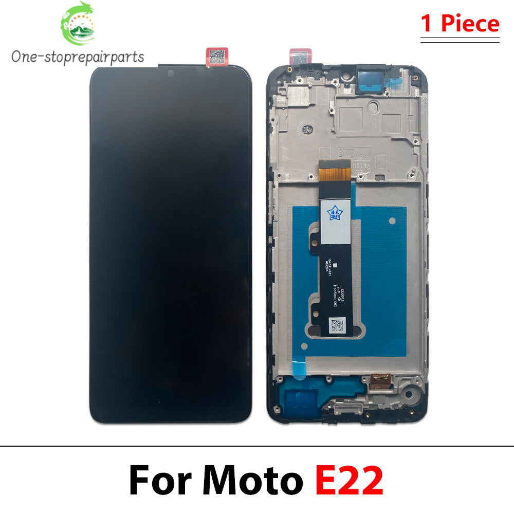 LCD Display Touch Screen Digitizer Assembly For Motorola Moto Edge 60 Pro Fusion Stylus E13 E22 E32 E20 E40 LCD Motorola phone repair parts
