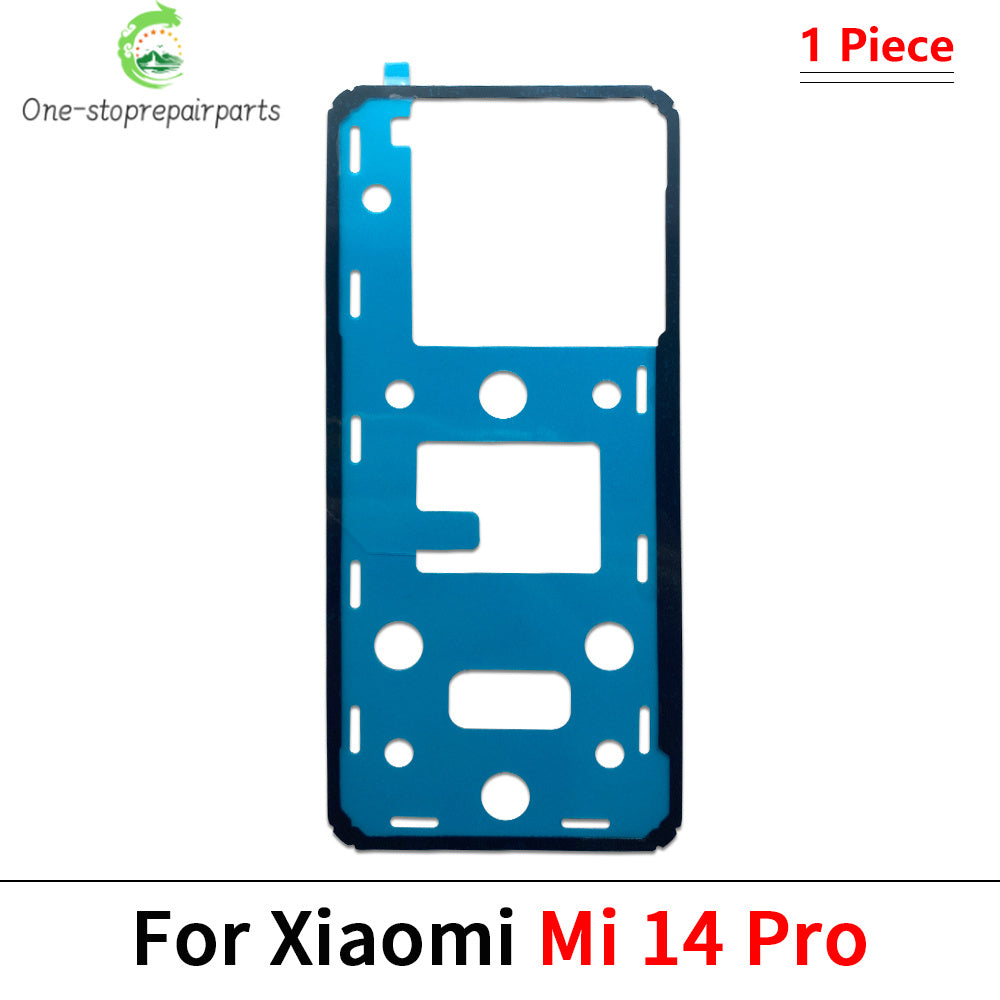 10Pcs, Adhesive Sticker Back Housing Battery Cover Glue Tape For Xiaomi Mi 10 10T 11 11T 12 12T 13 13T 14 Pro Lite Xiaomi Xiao mi phone repair parts