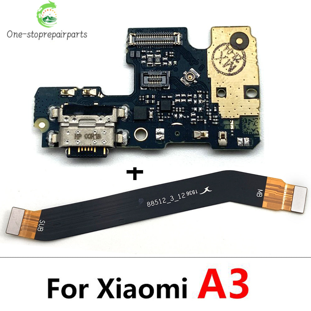 New For Xiaomi Mi A1 A2 A3 Lite 5X 6X USB Charging Port Dock Charger Plug Connector Board Main Mainboard Flex Cable Xiaomi Xiao mi phone repair parts