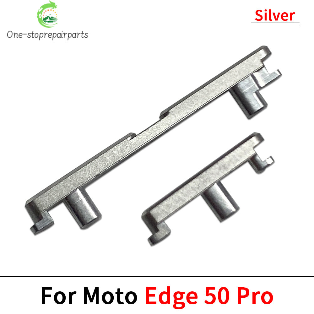 Power Volume Side Button Key External Plastic Button For Motorola Moto Edge 40 50 Neo Pro Fusion Motorola phone repair parts