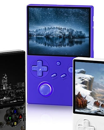 4" inch RG40XXV IPS HD RGB joystick 3200mAh rechargable Linux 64 Support screen projection games Handheld Game Player console ambient light retro portable handheld