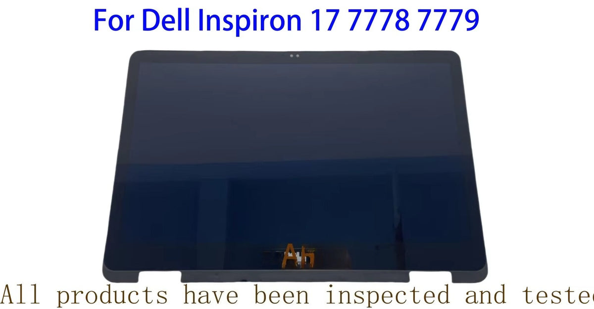 Original For Dell Inspiron 17 7778 7779 7773 Laptop 17.3 Inch LCD Screen Assembly Touch Screen With Frame FHD Replacement Dell laptop repair parts