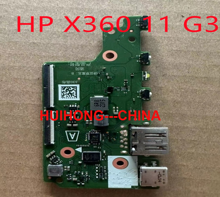 HP FORTIS X360 11 G3 Chromebook N38877-001 USB board Daughterboard DA0GANTB6B0 REV:B forhp