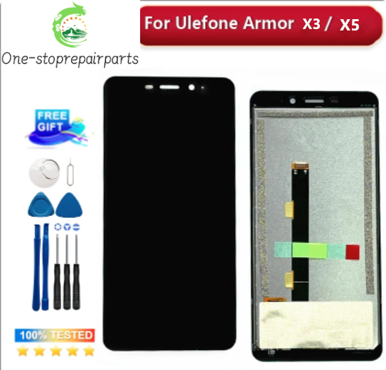 New Original Replacement 1440x720 ForUlefone Armor X3 / Armor X5 PRO X9 X10 X11 LCD Display Touch Screen Assembly Android 9.0 Other brand Phone repair parts