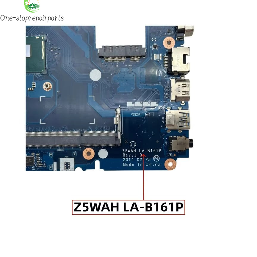 Z5WAH LA-B161P For Acer Aspire E5-531 E5-571 E5-571G E5-571P Laptop Motherboard With 2955U 3556U i3 i5 i7 CPU DDR3 NBML81100C Acer laptop repair parts