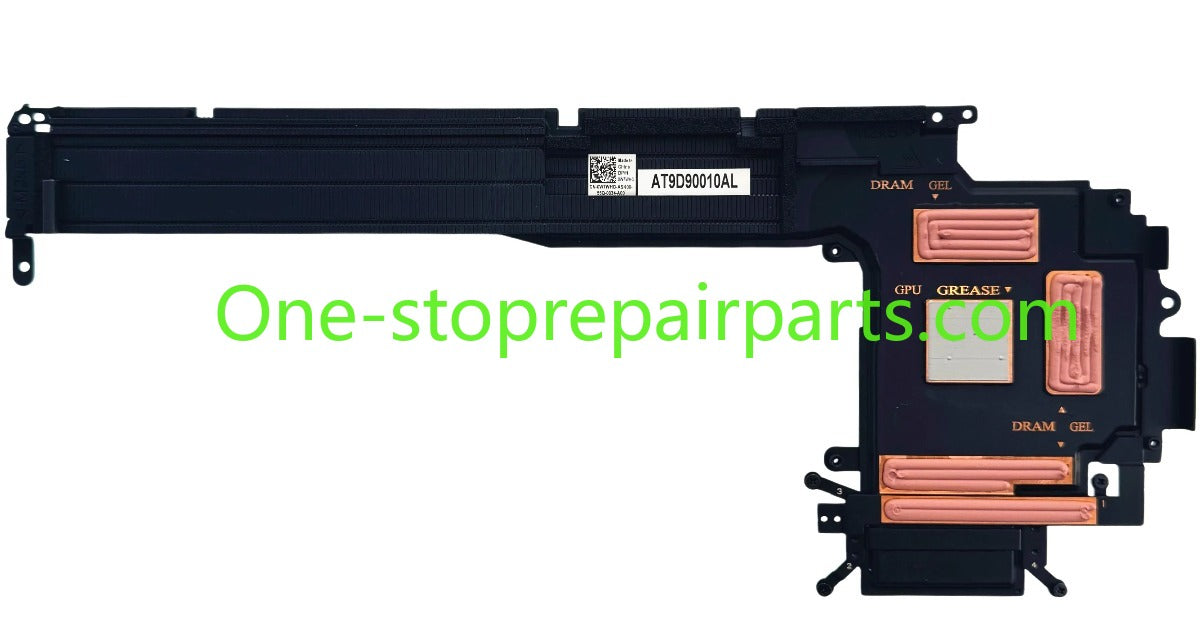 Cooling thermal module and heatsink For Dell Pro Max 16 Plus MB1625 W7WHG 0W7WHG AT9D90010AL DGFF1 Precision 7690 M7690 Laptop Heatsink Dell laptop repair parts