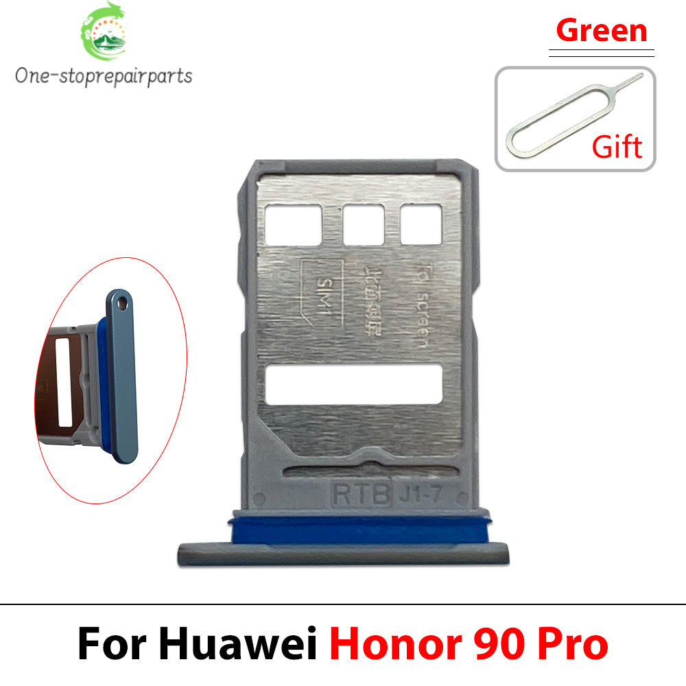 New For Huawei Honor 90 Pro Lite 5G SIM Card Tray Slot Holder Adapter Accessories Huawei phone repair parts