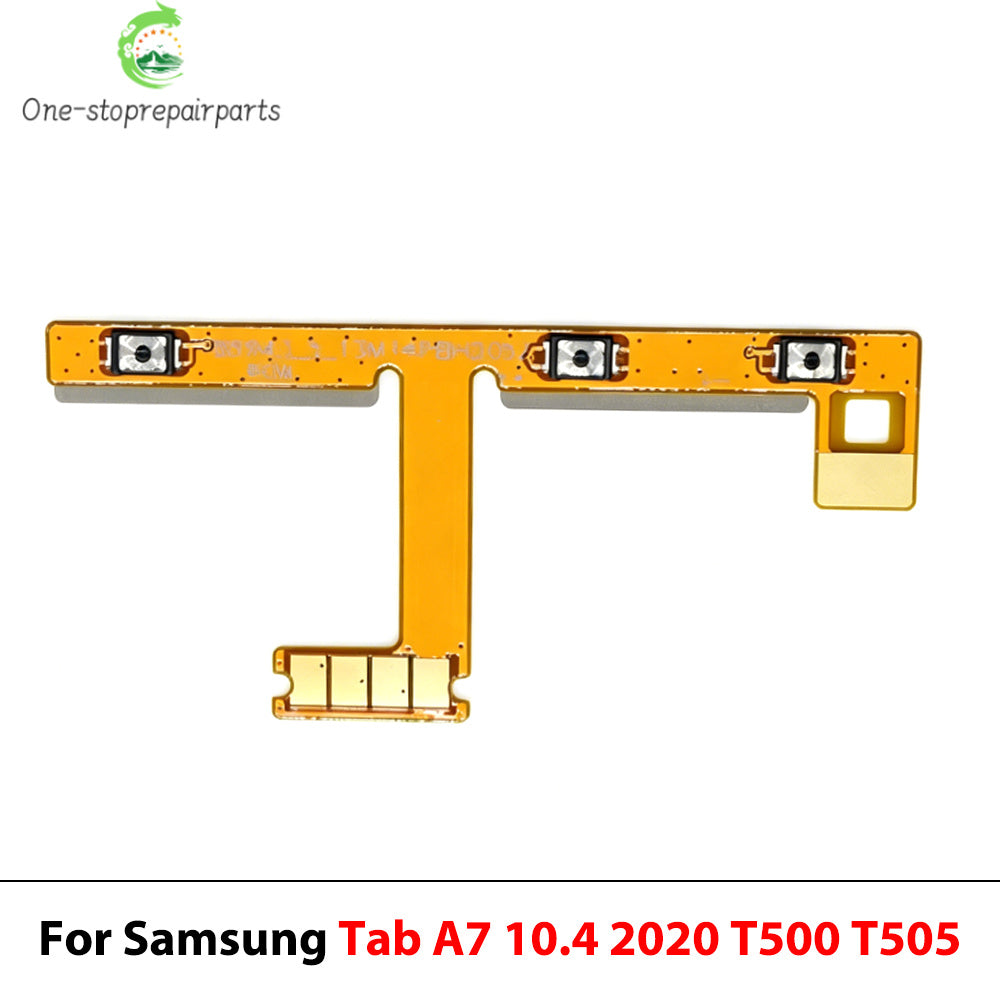 Power On Off Volume Button Switch Flex Cable For Samsung Tab A7 10.4 (2020) SM-T500 / SM-T505 T500 T505 Replacement Parts Samsung phone repair parts