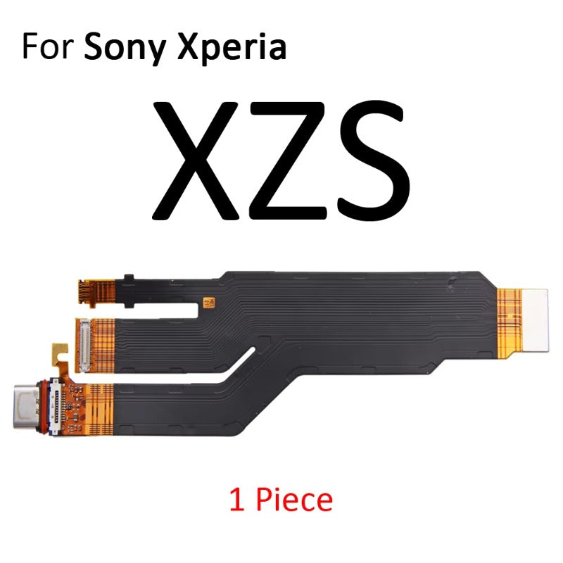 USB Charging Port Dock Plug Charger Board Flex Cable For Sony Xperia XA2 XA1 XZ3 XZ2 XZ1 XZS XZ Premium Compact Ultra Plus Sony phone repair parts