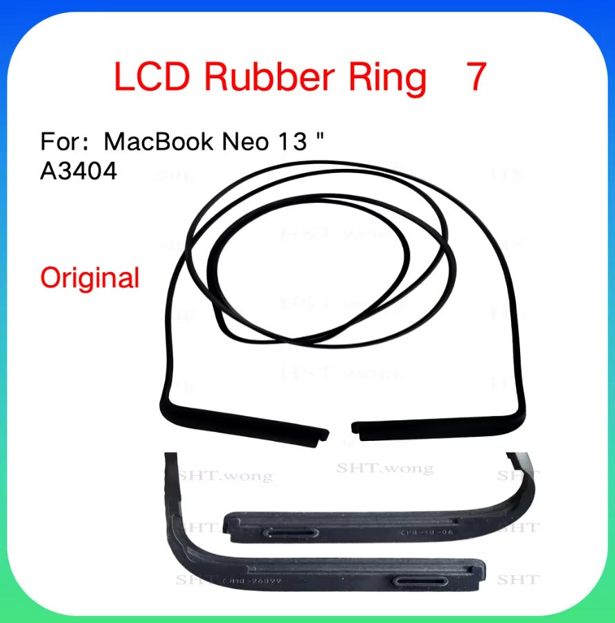 MacBook LCD Screen Rubber Bezel Ring A1706 A1989 A1707 A2141 A2338 A2337 A1932 A2442 A2485 A2681 A2941 A3404 Middle Frame Seal Macbook repair parts