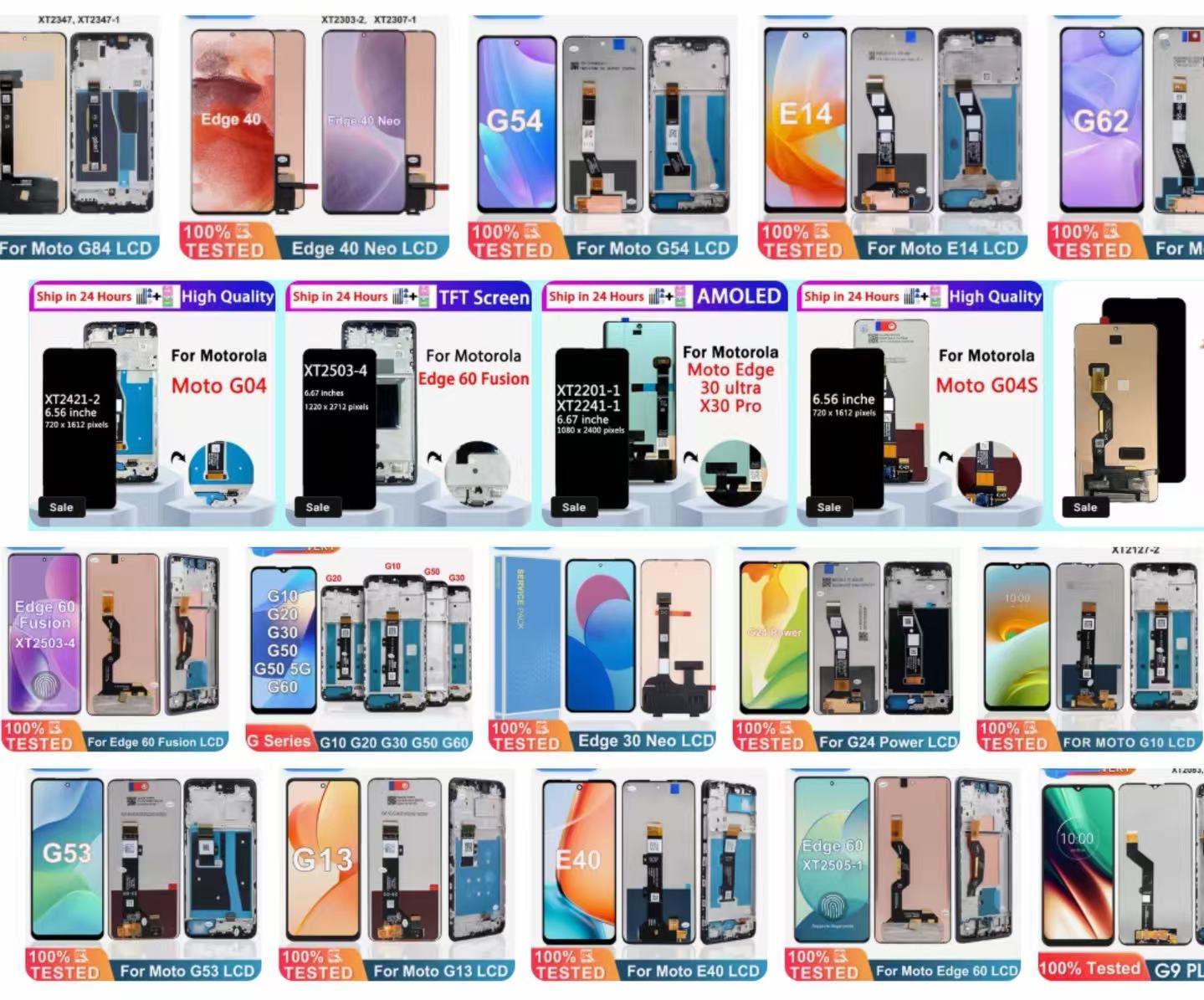 Motorola phone repair parts