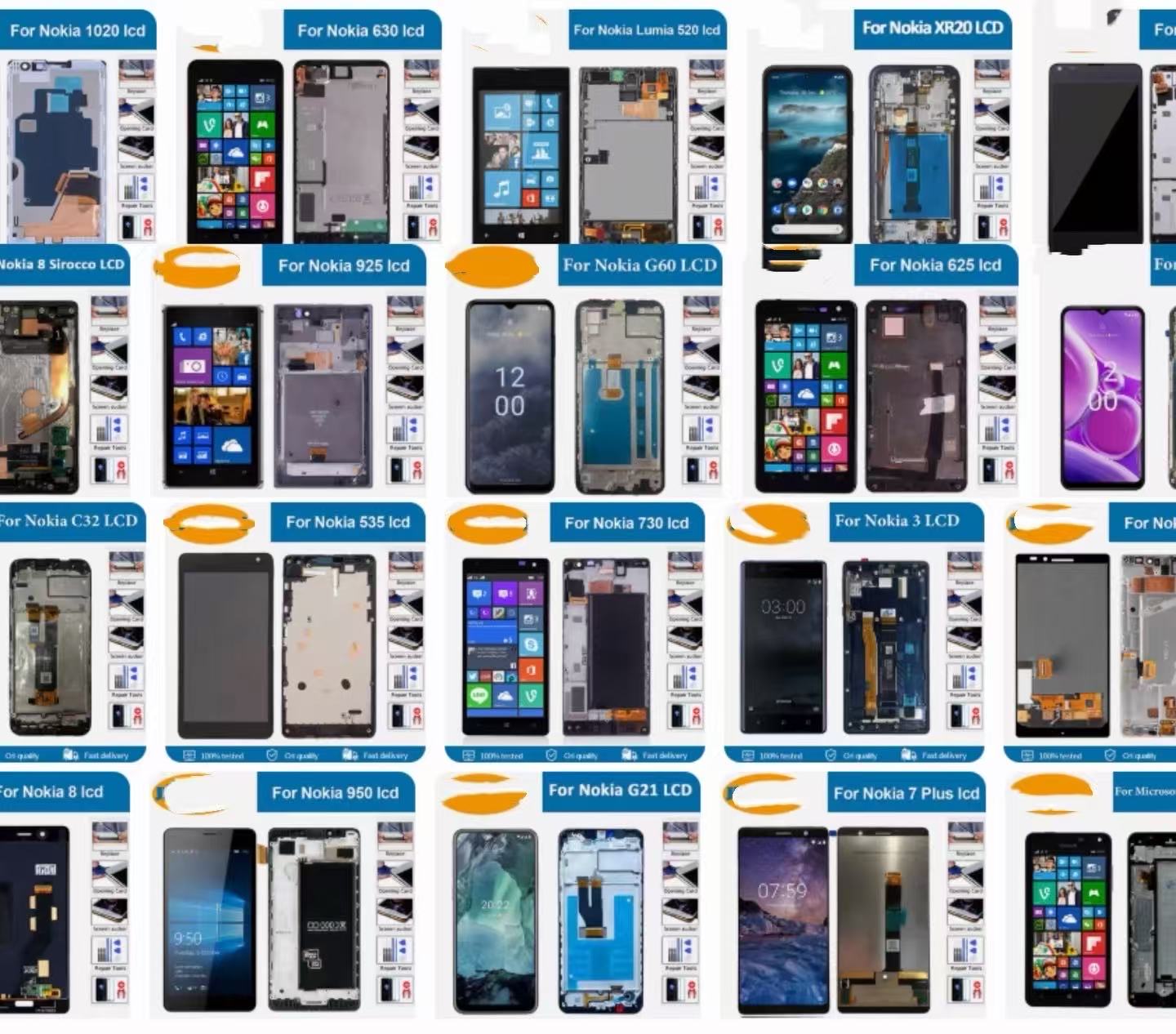 Nokia phone repair parts