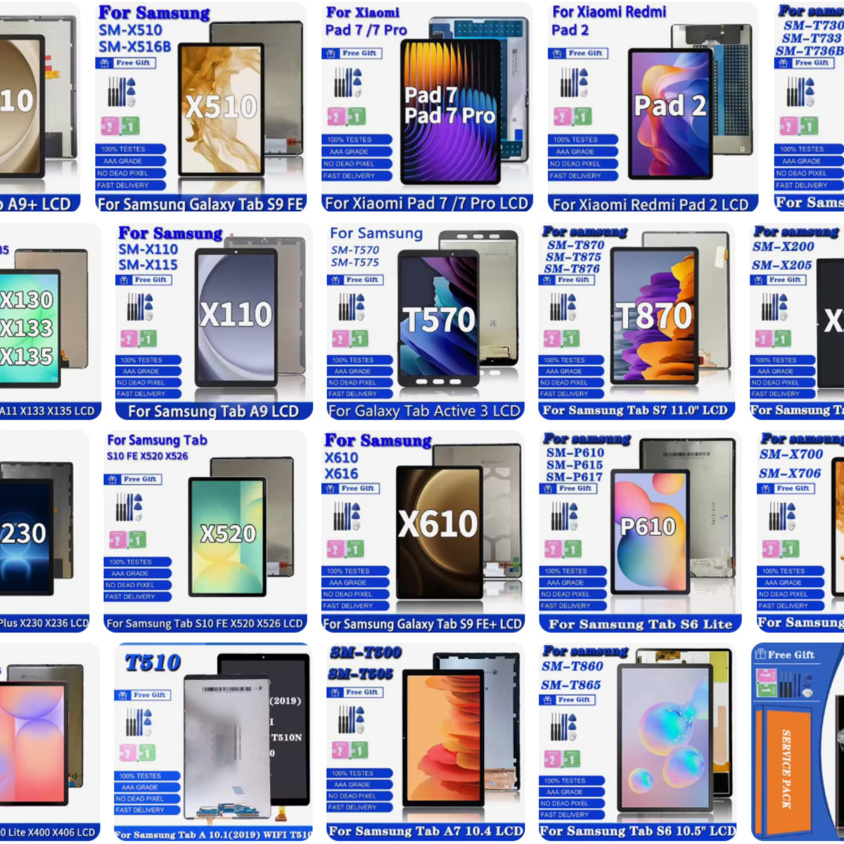 For Samsung Tablet repair parts