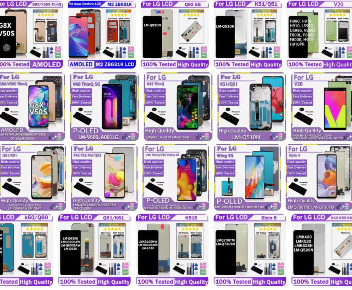 LG phone repair parts