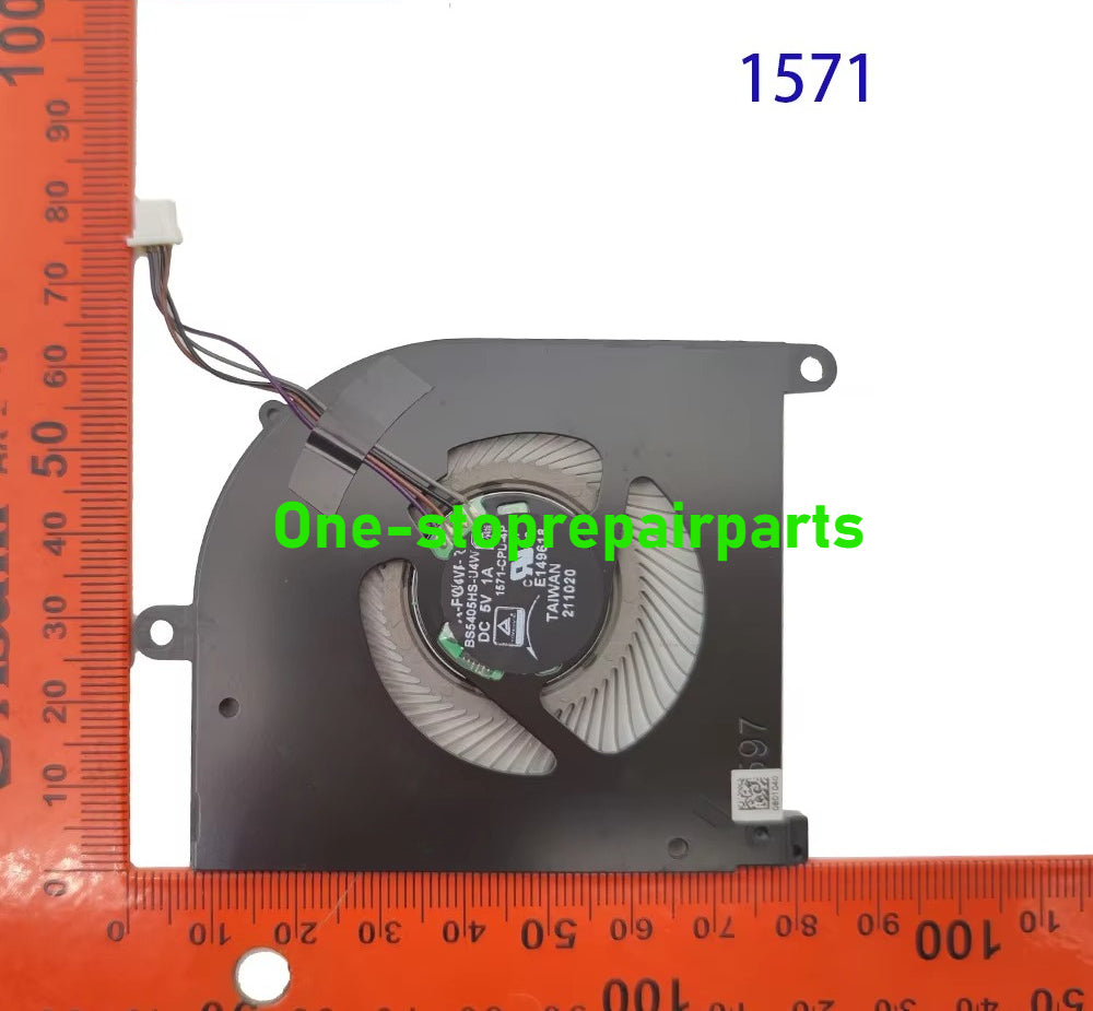 CPU GPU Cooling Fan For MSI Creator Z16 A11UT A11UE A11UX A11UET MS-1571 MS-1572 Notebook Cooler Fan BS5405HS-U4W BS4505HS-U5C MSI laptop repair parts