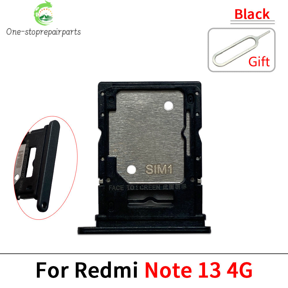 New For Xiaomi Redmi Note 13 Pro Plus 4G 5G SIM Card Tray Slot Holder Adapter Accessories  Xiaomi  Xiao mi phone repair parts