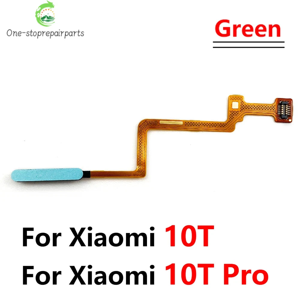 New  For Xiaomi Mi 10T 11T Pro / Mi 11 Lite Fingerprint Sensor Home Return Key Menu Button Flex Cable Replacement Parts  Xiaomi  Xiao mi phone repair parts