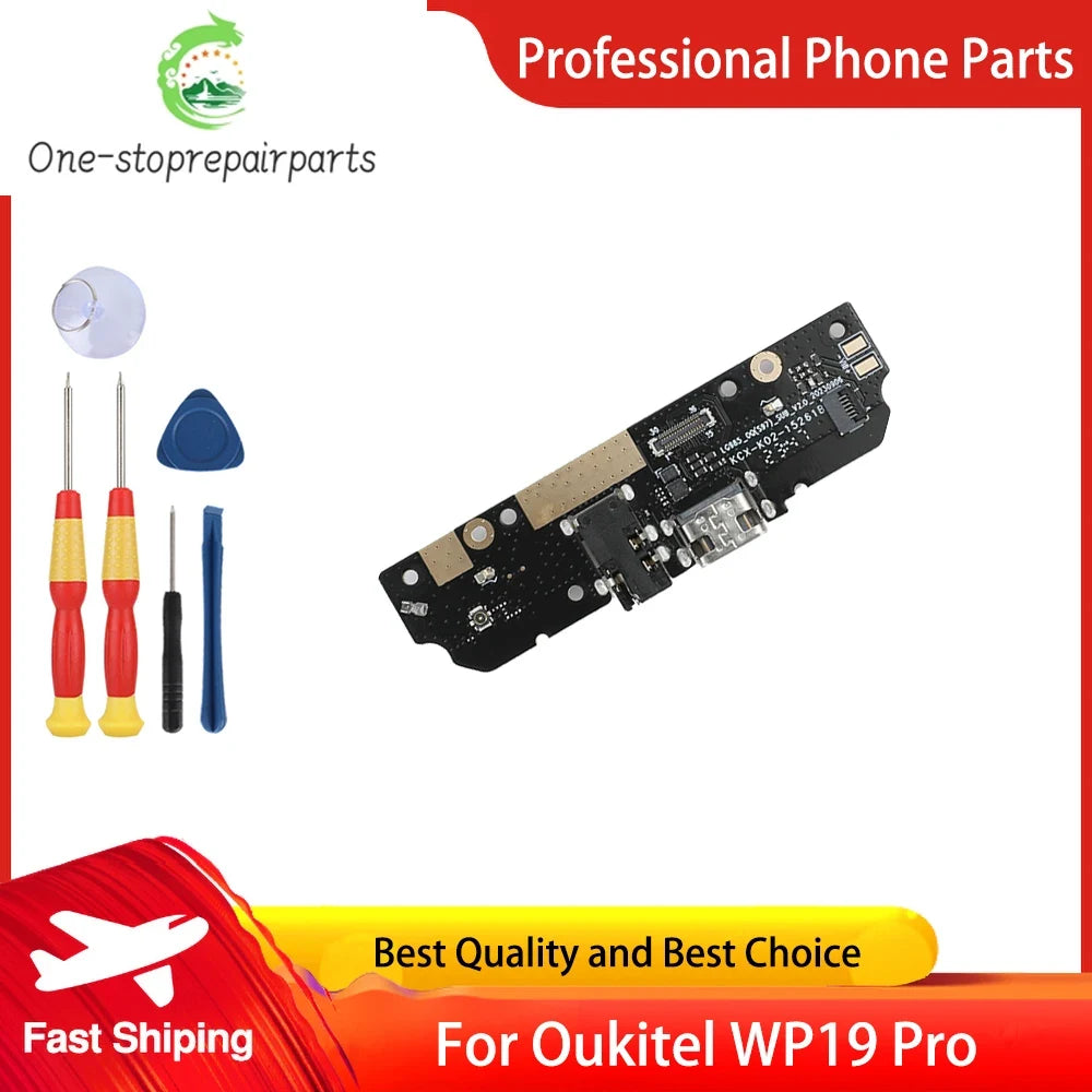 YUOYIO 100% New Original For Oukitel WP19 Pro Phone USB Charging Dock Jack Plug Connector Socket Port USB Port Charging Board Other brand Phone repair parts