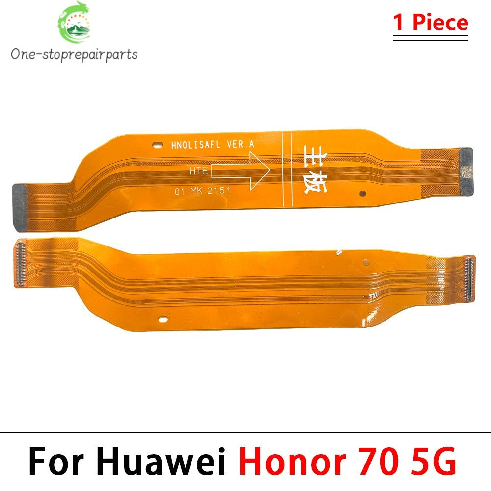 10Pcs, Main Board Motherboard Connector Flex Cable For Huawei Honor X7 X7A X8 X9 X9A X9B 60 70 80 90 Pro Se Huawei phone repair parts