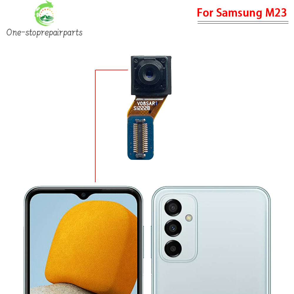 For Samsung M30 M13 M23 M53 M31 M32 M62 4G 5G Front Camera Flex With Back Rear Camera Module Flex Cable Samsung phone repair parts