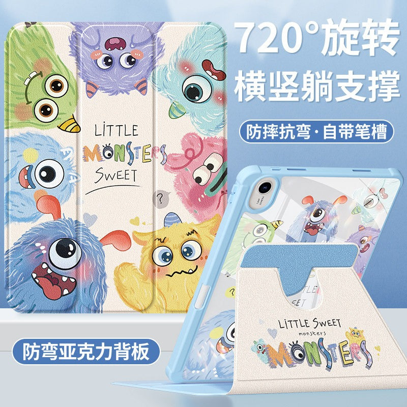 For Huawei matepad11 protective case 2023 new air12.2 tablet case matepadse soft light 115s pen slot 10.4 inches 10.8 For Honor x8pro all-inclusive 11.5s Tablet Accessories