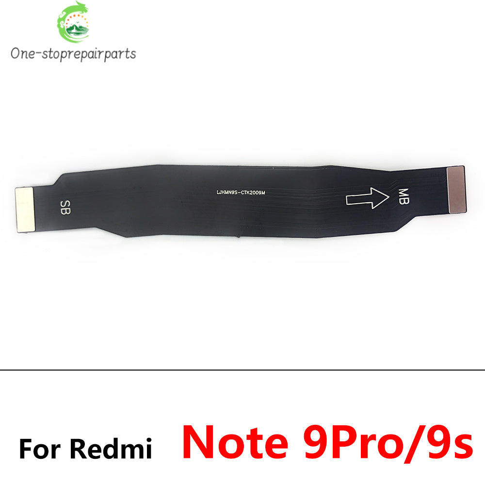 50Pcs/Lot, Main Board Motherboard Mainboard Flex Cable For Xiaomi Redmi 9 9A 9C 6 6A 8A Note 10 10s 8 7 6 Pro Note 11 4G 5G  Xiaomi  Xiao mi phone repair parts