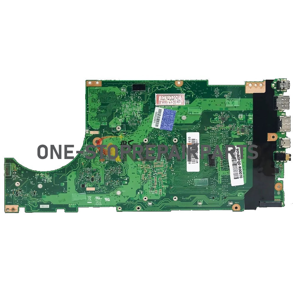 X510UN Laptop Motherboard For ASUS X510UNR X510UQ S510U X510UNO X510UA X510U A510U X510UR X510UQR X510URR Mainboard I3 I5 I7 CPU 90NB0FQ0-R00070 60NB0FQ0-MB1410 ASUS laptop repair parts