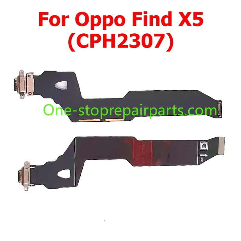 Charge Board For OPPO Find X5 Pro X3 Lite X2 Neo X 5G Charging Port Plate Ribbon Socket Usb Connector Phone Parts Flex Cables Oppo phone repair parts