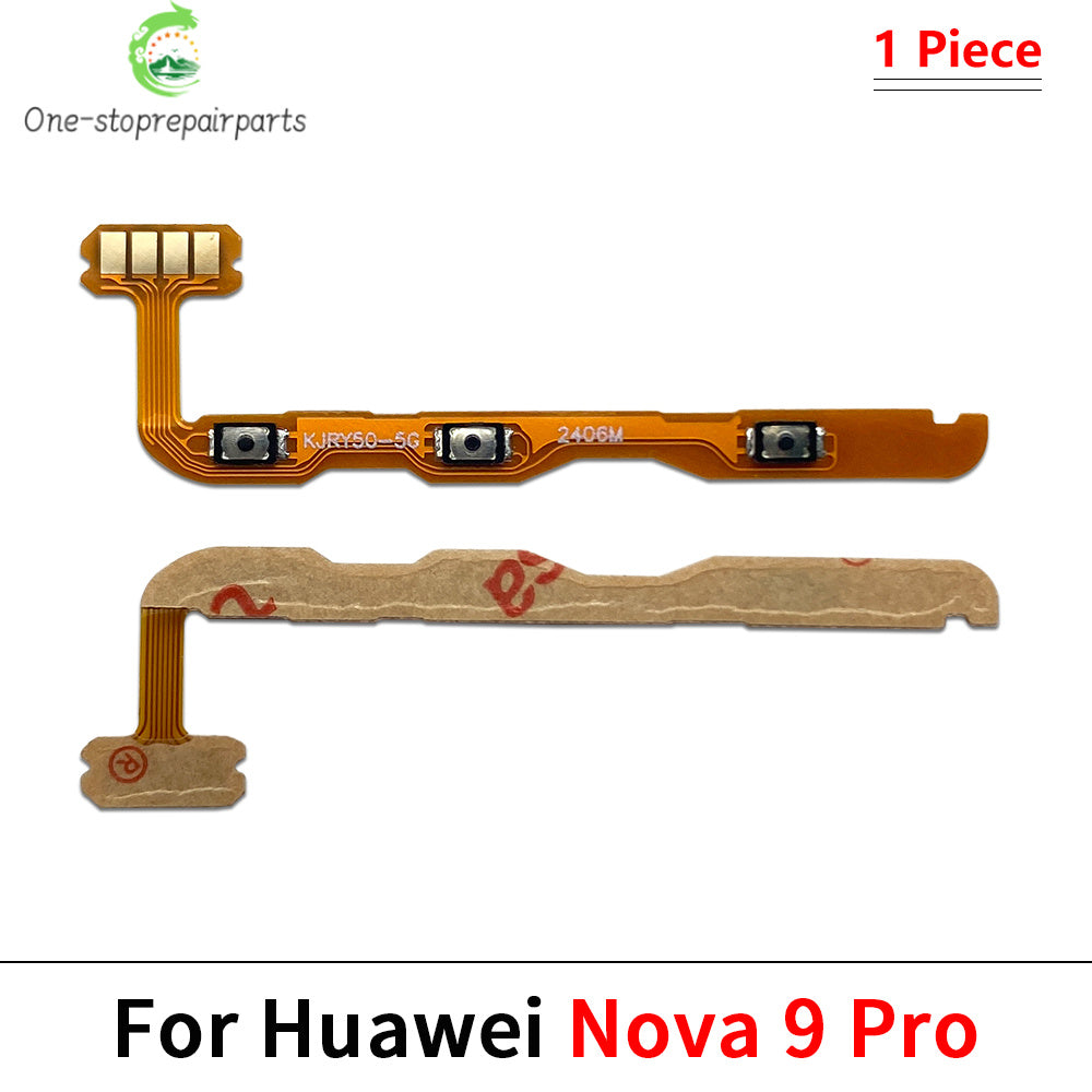 Power On Off Volume Side Button Key Flex Cable For Huawei Nova 8 8i 9 10 11 11i 12 12i Pro Se Y61 Y91 Huawei phone repair parts