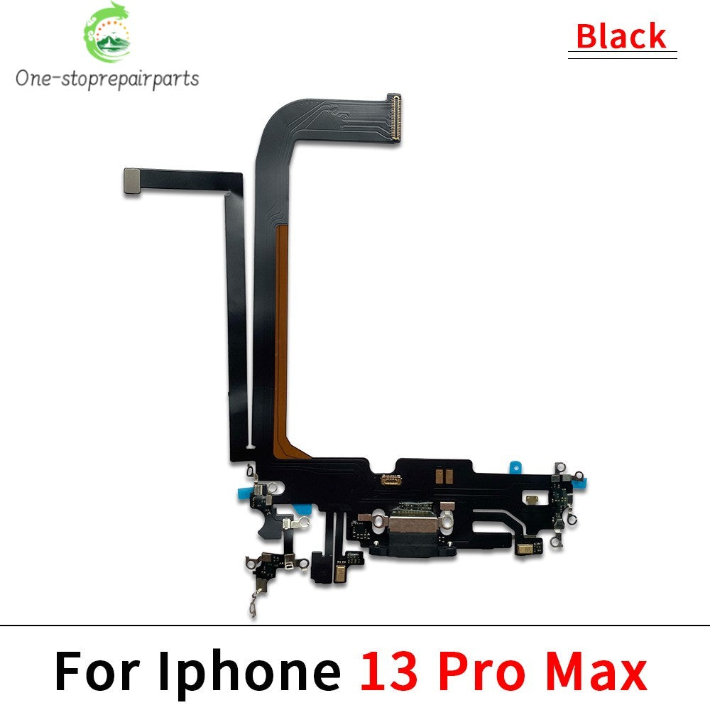 New For iPhone 13 Pro 13Pro Max Mini Dock Connector Micro USB Charger Charging Port Flex Cable Microphone Board iPhone phone repair parts
