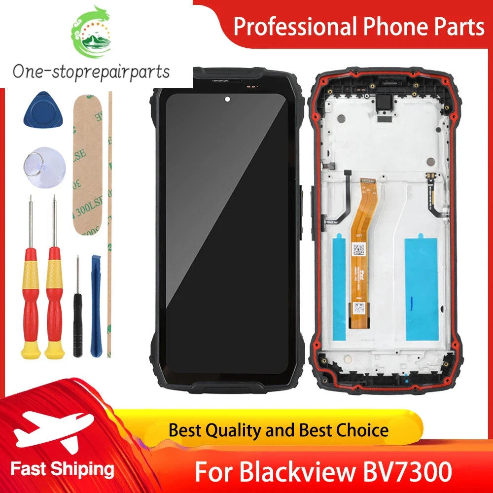 New Original Touch Screen For Blackview BV7300 OSCAL Pilot 1 LCD Display Digitizer Assembly Replacement Display LCD Free Tools Blackview phone repair parts