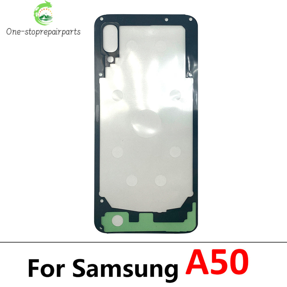 10Pcs， Back Battery Cover Door Sticker Adhesive Waterproof For Samsung A20 A30 A50 A70 A20s A21s A30s A31 A51 A71 A32 A52 A72 Samsung phone repair parts