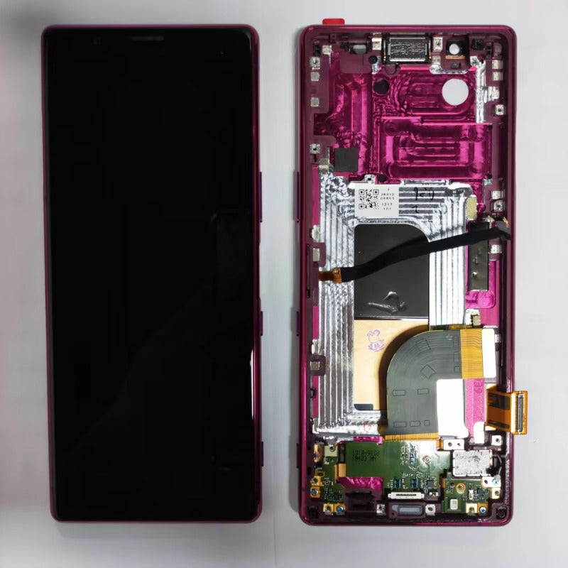 6.1"Original For SONY Xperia 5 X5 LCD Display Touch Screen Digitizer Assembly Replacement Parts J8210 J8270 J9210 LCD With Frame Sony phone repair parts