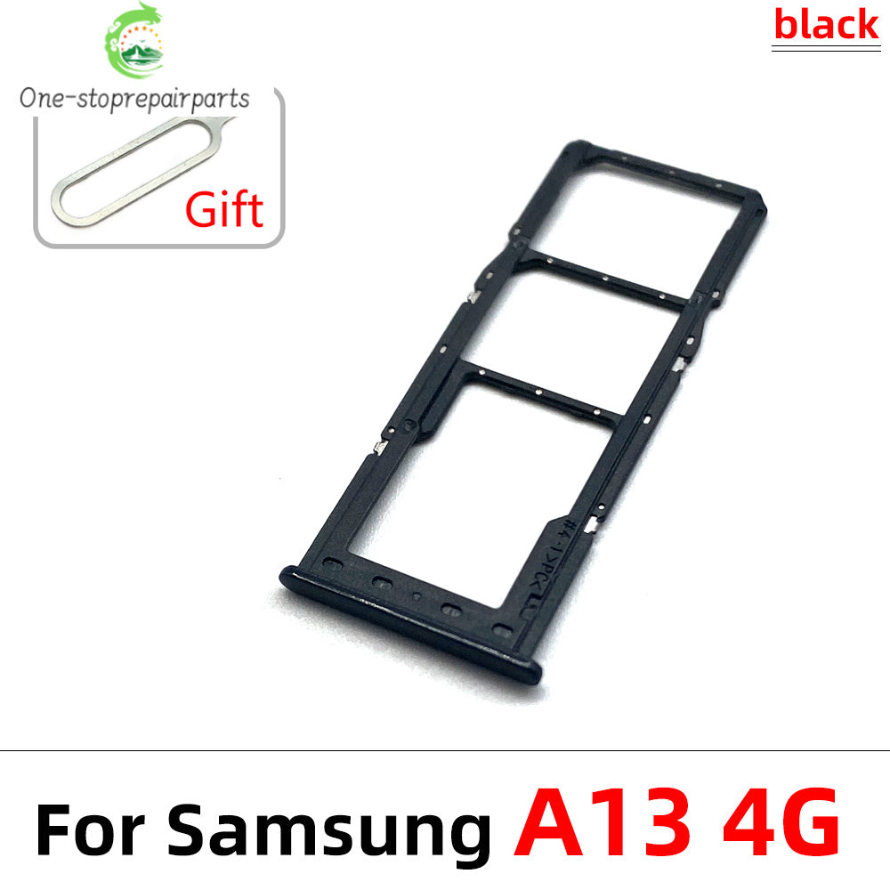 SIM Card Slot SD Card Tray Holder Adapter For Samsung A13 A14 4G 5G Replacement Spare Parts Samsung phone repair parts
