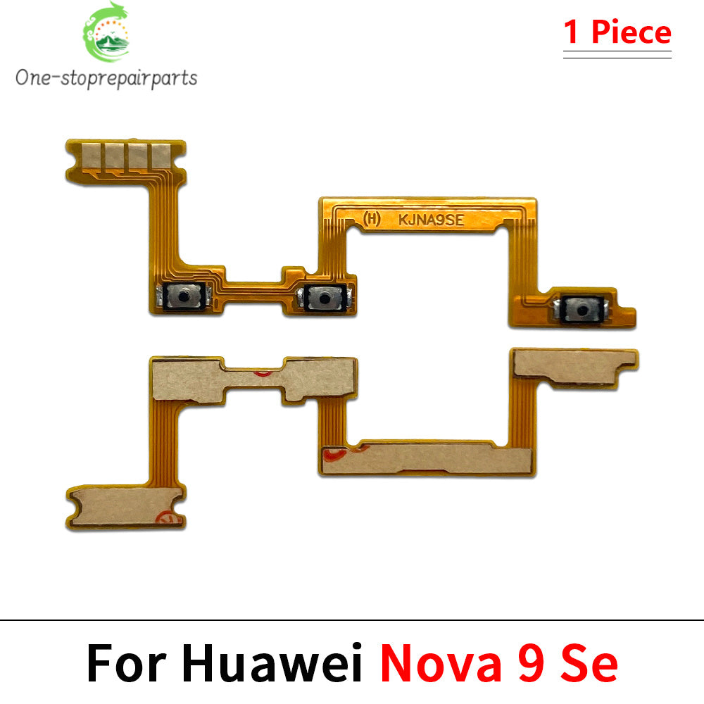 Power On Off Volume Side Button Key Flex Cable For Huawei Nova 8 8i 9 10 11 11i 12 12i Pro Se Y61 Y91 Huawei phone repair parts