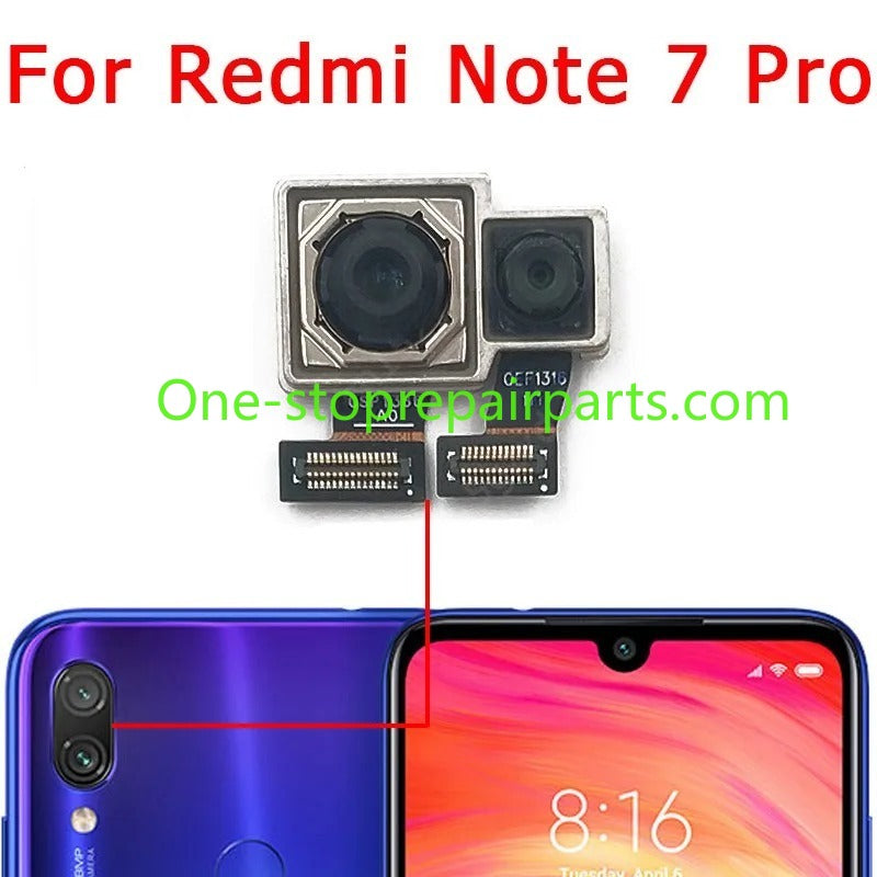 Rear Back Camera Lens For Xiaomi Redmi Note 8 Pro 8T 5 5A 6 7 Camera Module Backside View Xiaomi phone repair parts