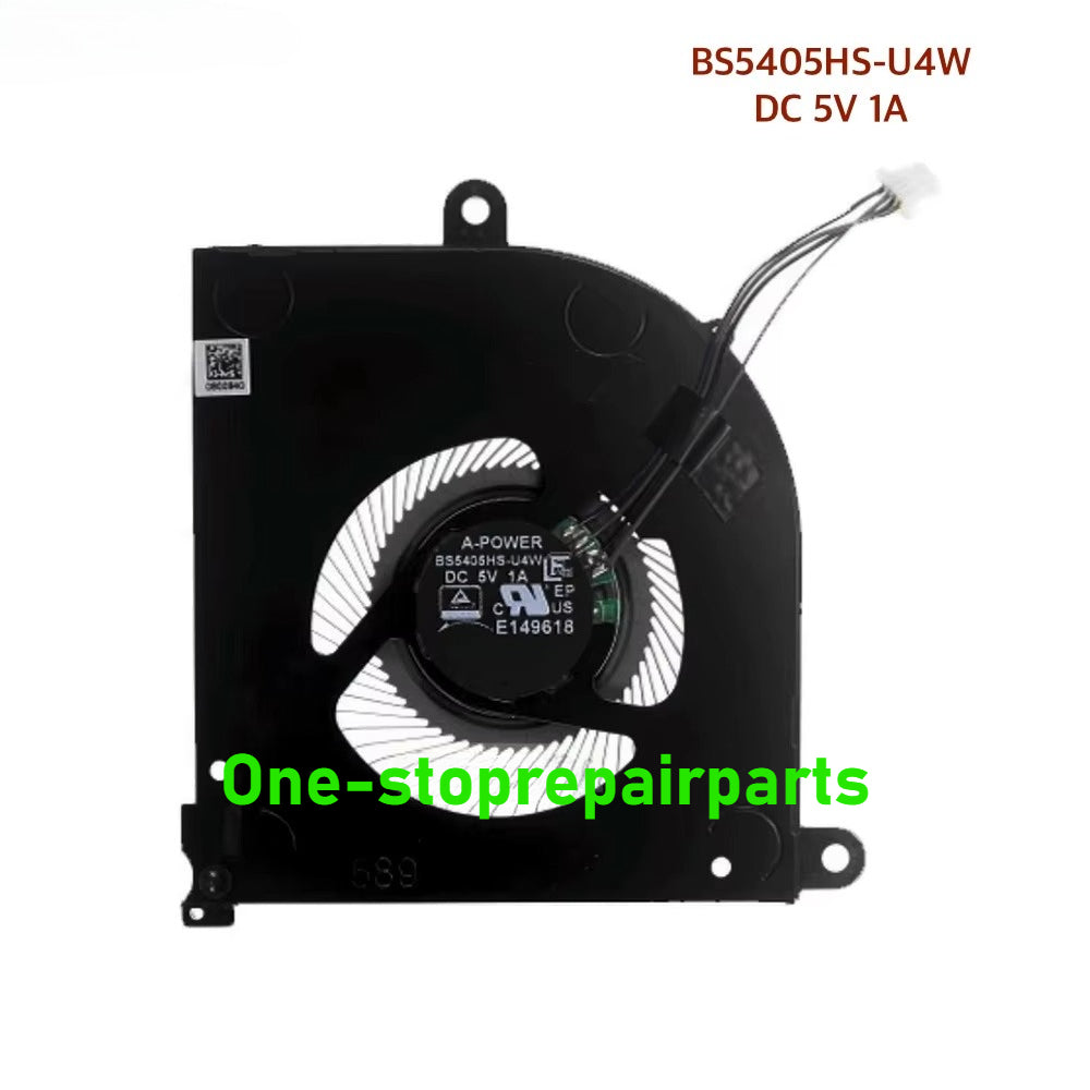 BS5405HS-U4W/U4X Laptop CPU GPU Cooling Fans For MSI Stealth 15M-A11UEK MS-1562 A11SEK A11SDK Computer PC Fan Cooler Radiator MSI laptop repair parts