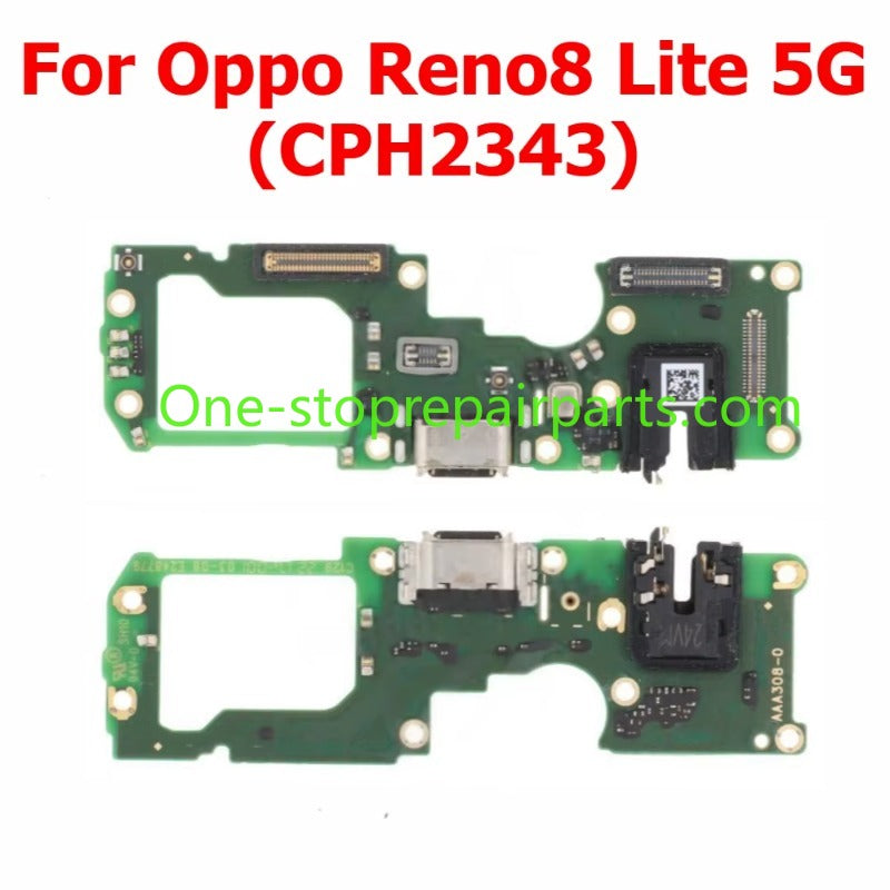 Charge Board For OPPO Reno12 Reno11 Reno10 Reno8 T Reno 12 11 F 10 Pro 10X Zoom 8T 8 Lite 5G Charging Port Plate Usb Connector Oppo phone repair parts