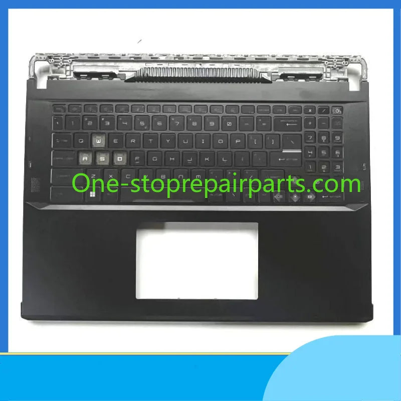 New Laptop For GE78 GE78HX MS-17S1 Upper Case Palmrest Cover C Shell backlit keyboard 3077S1C211 MSI laptop repair parts