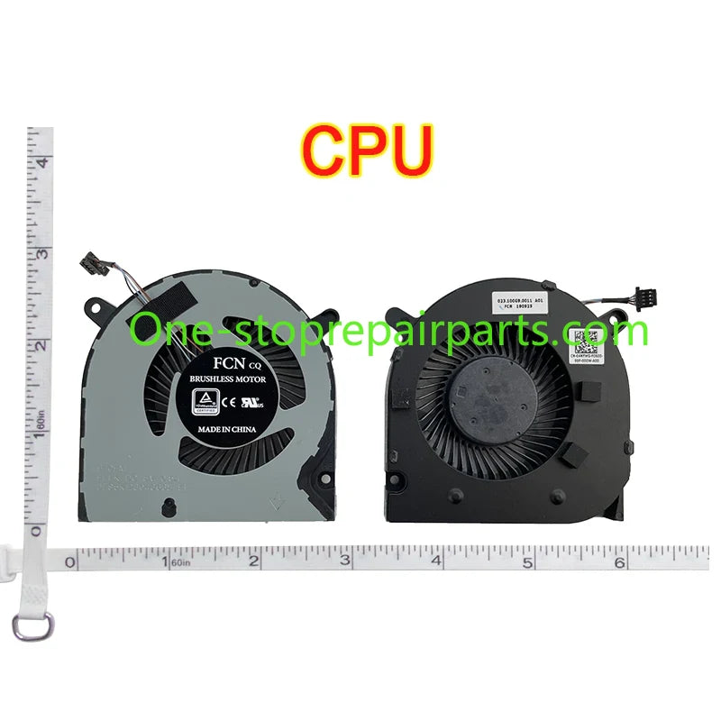 New laptop CPU GPU cooling fan for Dell G3-3779 3776 G3-3579 G3-3590 G5-5500 G5-5505 G3-3500 Dell laptop repair parts