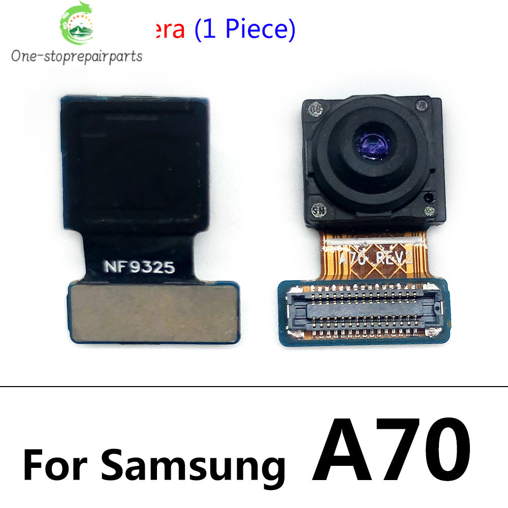 Front Camera For Samsung A70 A705 A705F Rear Big Back Camera Flex Cable Main Camera Module Replacement Parts Samsung phone repair parts
