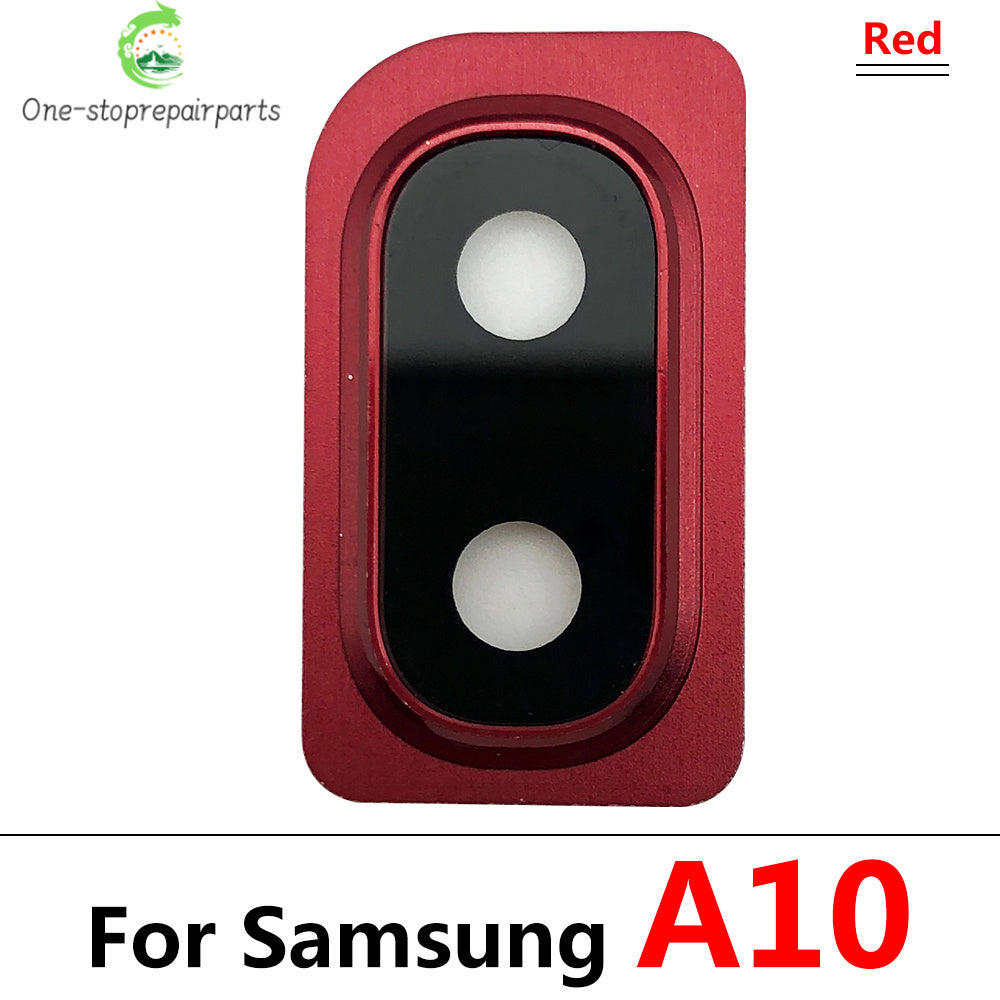 New Housing Back Rear Camera Glass Lens With Cover Frame Holder For Samsung A10 A20 A30 A40 A50 A70 A105F A205F A305F A505F A705 Samsung phone repair parts