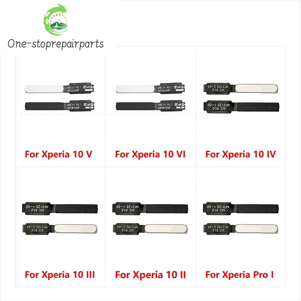 Touch ID Fingerprint Connector Scanner Sensor Key Menu Button Connection Flex For Sony Xperia Pro I 10 II III Lite IV V VI Sony phone repair parts