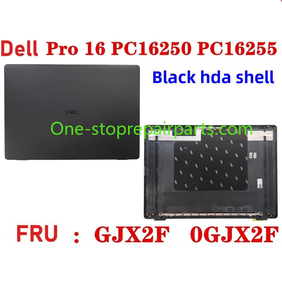 Cover case Keyboard for Dell Pro 16 PC16250 PC16255 Cover case for Dell Pro 16 PC16255 PC16250 LCD Back Cover Bezel frame topcase palmrest upper bottom HINGE 0V1T1X 0388WT 0Y55N3 099TK0 006R8M Dell laptop repair parts