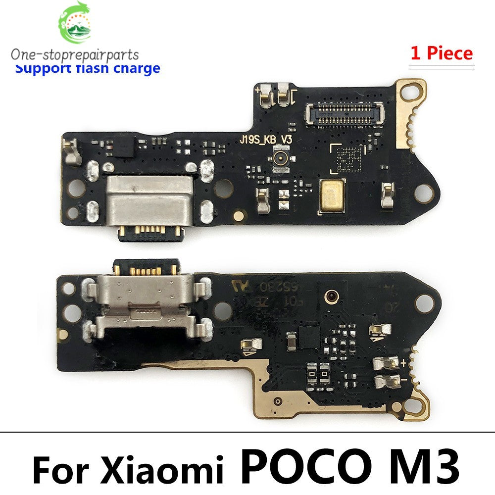 10Pcs, USB Charging Port Micro Dock Connector Board Flex Cable For Xiaomi Poco F4 F5 F6 X3 X4 X5 X6 M3 M4 M5 Pro 4G 5G GT  Xiaomi  Xiao mi phone repair parts