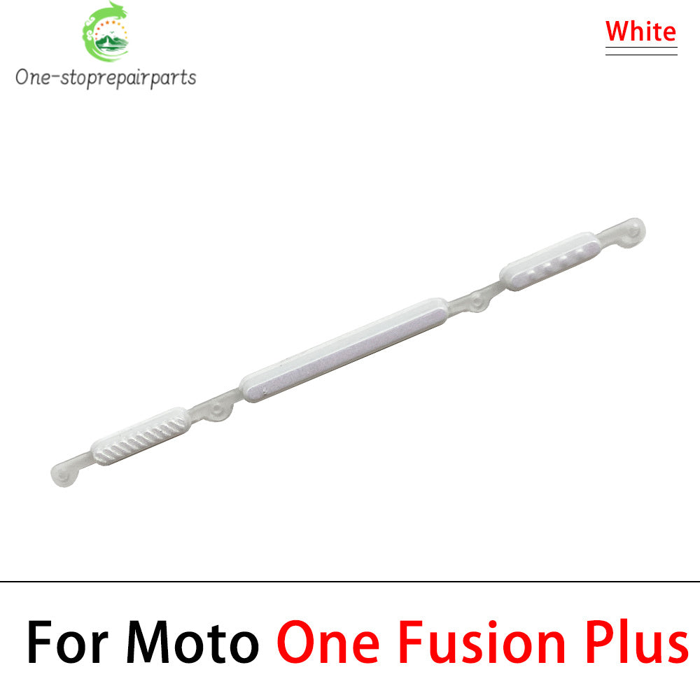 10Pcs, New For Motorola Moto One Action Vision Hyper Macro Fusion Plus Power Volume Side Button Key Replacement Parts Motorola phone repair parts