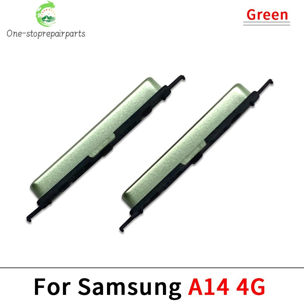New For Samsung A14 A24 A34 A54 4G 5G Side Key Power and Volume Buttons Button Replacement Parts Samsung phone repair parts