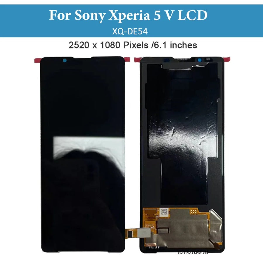 6.1" Original OLED For Sony Xperia 5 V LCD Display Touch Screen Digitizer Assembly For Sony X5 v XQ-DE54 LCD Replacement Parts Sony phone repair parts
